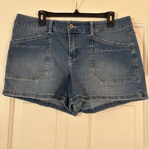 UNIONBAY Blue Jean Shorts Classic Casual Style